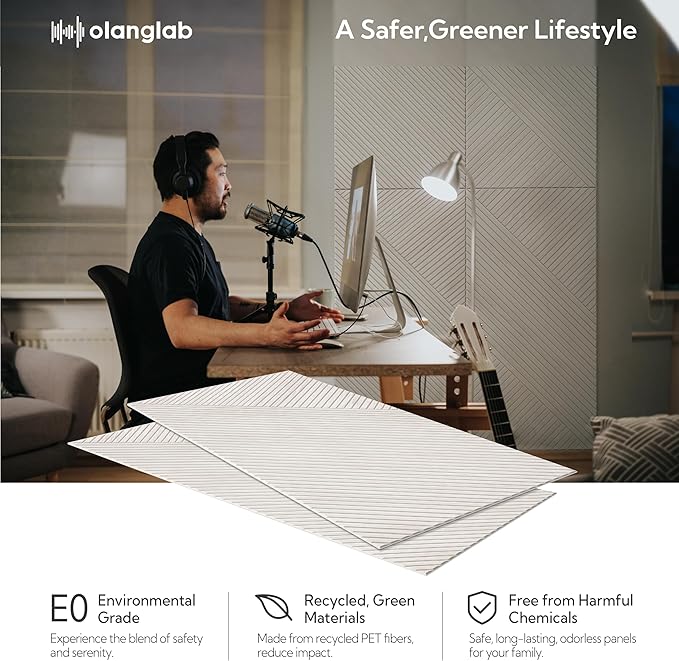 Olanglab Peel and Stick Wall Panels 4 Pack, 47.2 x 23.6 per Wall Panels - Image 5