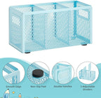 Marbrasse Mesh Pen Holder for Desk, Pencil Holder Desk Organizer 3 Adjustable - Image 4