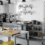 Regal Altair 18" Deep x 24" Wide x 34" Height Wire Shelving Kit | 3-Tier |NSF - Image 8