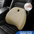 Skechers Lumbar Support Pillow for Office Chair, Memory Foam Lumbar Pillow - Image 2