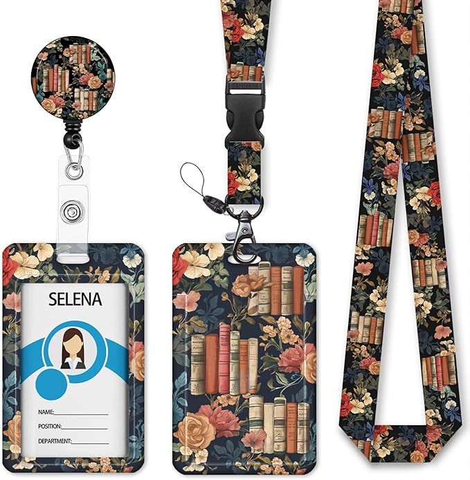 ID Badge Holder with Lanyard, Lanyards by Mcapirivo