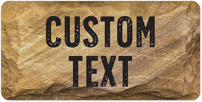Custom Sign, Custom Street Sign, 11 Font Colors, 13 Font Styles, 4 Hole Options by MySignCenter