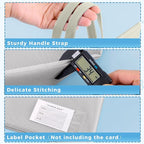 Pendancy Mesh Zipper Pouch A4 Size, Large Double Pocket Waterproof File Bag - Image 4