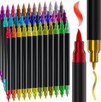 ARTISTRO 36 Metallic Acrylic Paint Markers by ARTISTRO