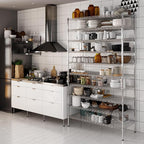 Regal Altair 21" Deep x 48" Wide x 86" Height Wire Shelving Kit | 10-Tier | NSF - Image 6