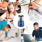 JARLINK Electric Pencil Sharpener, Heavy-Duty Helical Blade to Fast Sharpen - Image 8