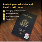Lost Item QR Code Stickers | Customizable QR Code Labels - Image 2