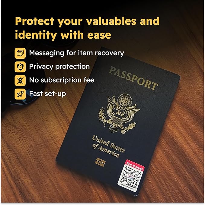 Lost Item Labels | Secure, Private Messaging Tags - Image 2