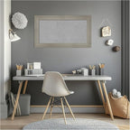 Amanti Art Grey Framed Magnetic Board 16x28 Small Vision Board - Image 7