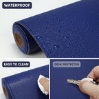 Leather Desk pad Protector, Large Desk mat - Image 4