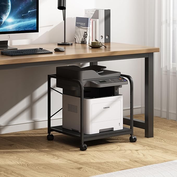 Fannova 2 Tier Under Desk Printer Stand - Image 7