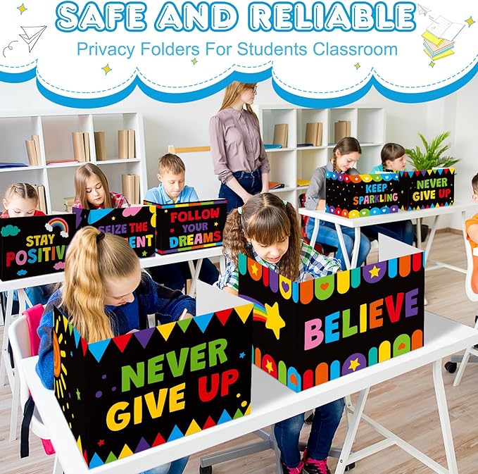 Honoson 24 Pcs Bulk Inspirational Privacy Folders - Image 6