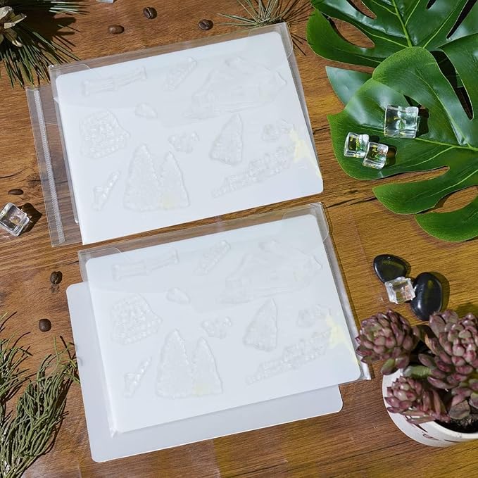 BROTOSPAC 48 PCS Clear Stamps Storage Panels, Resealable Die Cut Storage Bag - Image 7