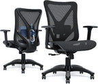 ergonomic office chair, mesh computer desk chairs with, main product view