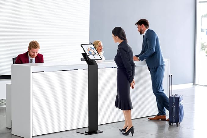 CTA Digital Locking Floor Stand Premium Support Base Kiosk Lock & Key Security - Image 8