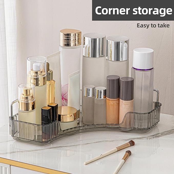 YCIA&DONE Corner Bathroom Counter Organizer, Makeup Organizer - Image 4