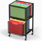 Tiaoheka Rolling File Cart, Mobile File Cabinet by Tiaoheka