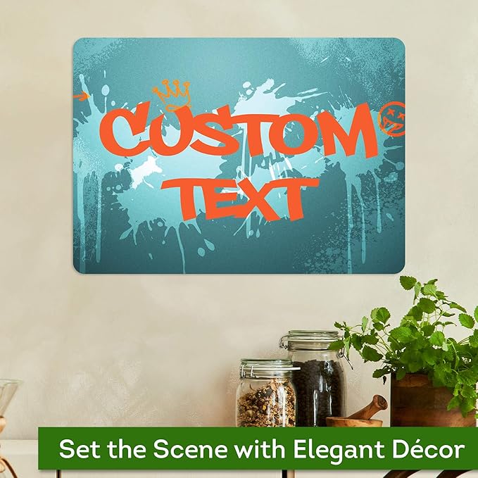 Custom Sign, Custom Street Sign, 11 Font Colors, 13 Font Styles, 4 Hole Options - Image 4
