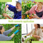 BEoffer 4 Pack Pruning Shears, 6.5 Inch Garden Scissors Gardening Hand Pruning - Image 7