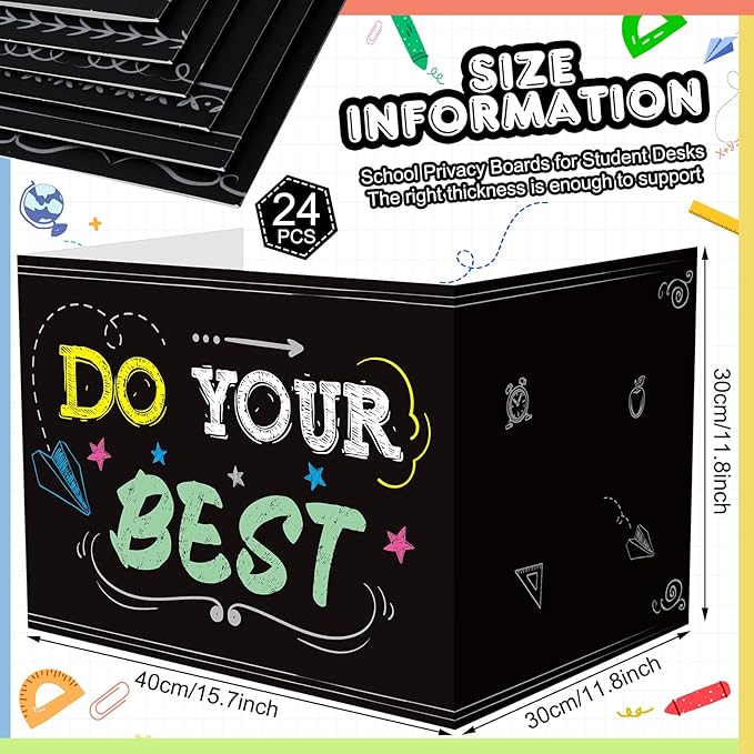 Honoson 24 Pcs Bulk Inspirational Privacy Folders - Image 2
