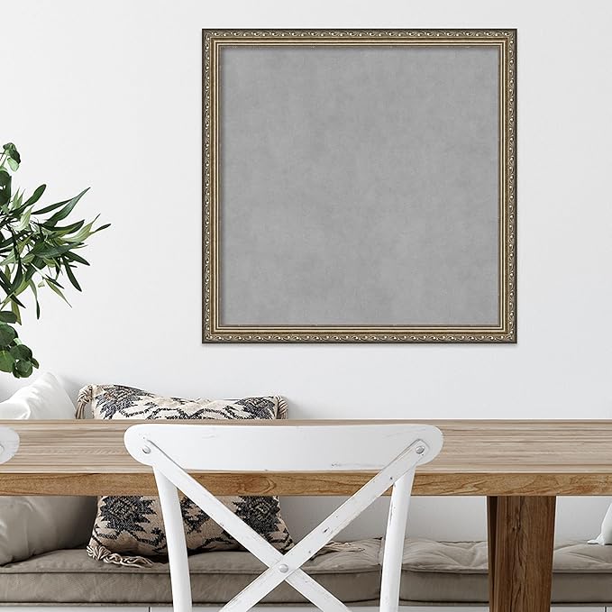 Amanti Art Silver Framed Magnetic Board 22x22 Medium Vision Board - Image 5