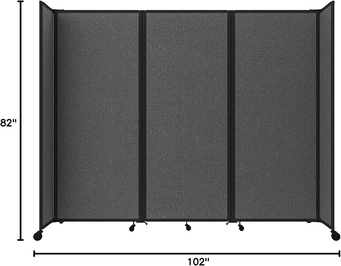 Versare Room Divider 360 Portable Wall Partition | Folding Panels | Large - Image 8
