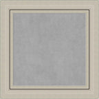 Amanti Art Silver Framed Magnetic Board 16x16 X-Small Vision Board by AmantiArt