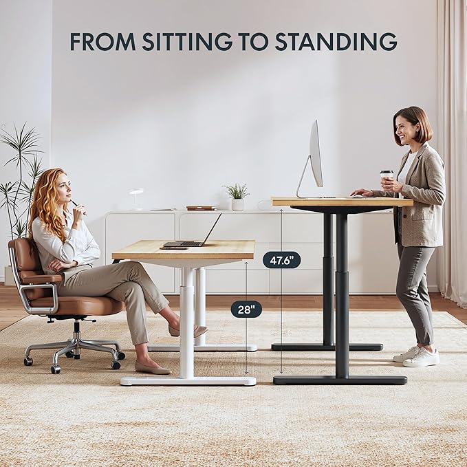 FLEXISPOT Bamboo Electric Standing Desk - Image 6