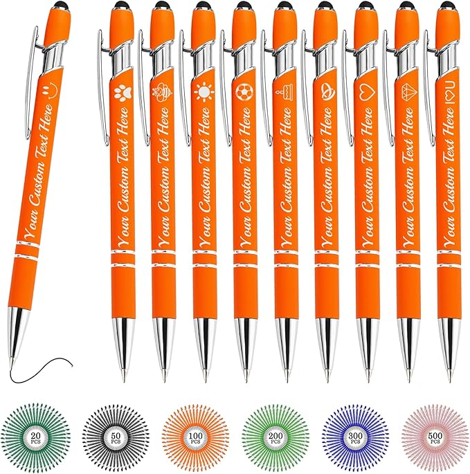 Custom Pens Bulk Personalized Ballpoint Pen by XJone