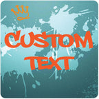 Custom Sign, Custom Street Sign, 11 Font Colors, 13 Font Styles, 4 Hole Options