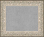 Amanti Art Silver Framed Magnetic Board 23x27 Small Vision Board by AmantiArt