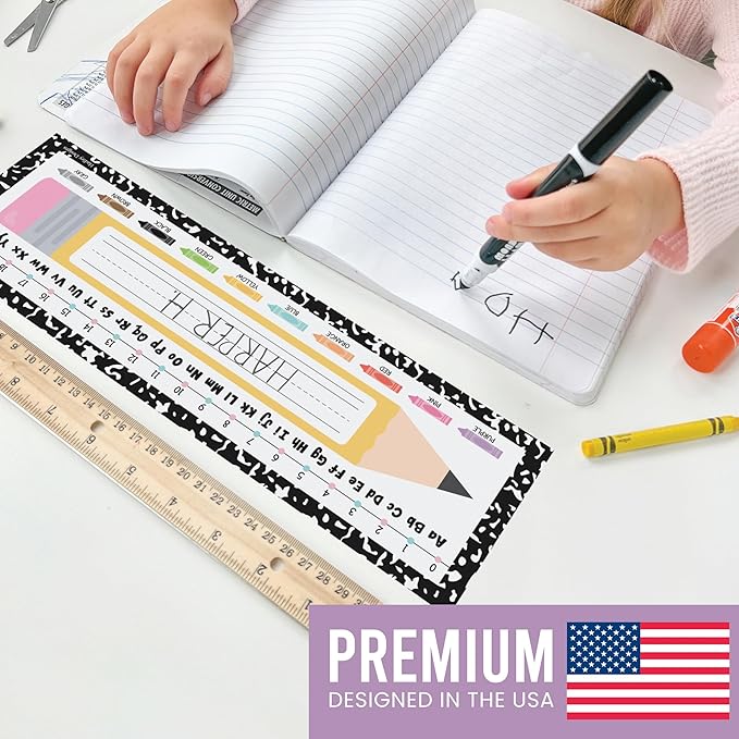 Desk Name Tags for Classroom – 36 Student Name Plates for Classroom Kindergarten - Image 3