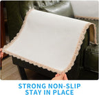 MINJIATEX Couch arm Covers, Non-Slip lace Sofa arm Covers Set of 2 Washable - Image 4