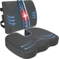 FORTEM Seat Cushion, Office Chair Cushion, Lumbar Support Pillow by FORTEM