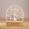 7GEEFT Personalized Baby Gifts for Kids, Custom Animal Acrylic Plaque Sign Name by Unknown