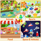 Palmatte 140PCS Mini Animal Erasers Bulk Kids Prizes Treasure Box Toys - Image 7