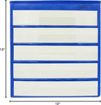 Blue Tabletop Desktop Pocket Chart - Image 5