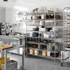 Regal Altair 24" Deep x 54" Wide x 74" Height Wire Shelving Kit | 8-Tier | NSF - Image 4