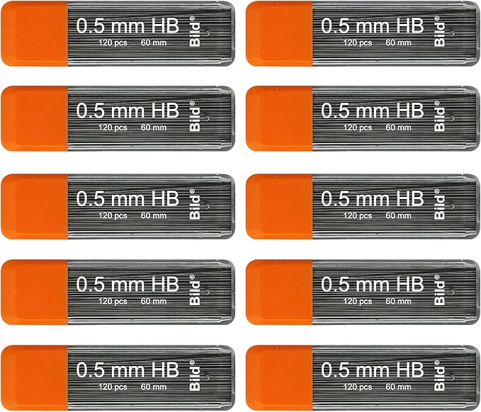 Bild Premium 1200 leads of 0.5mm Mechanical Pencil Lead Refills by Bild