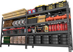 Yardenaler 8000LBS 78 "W x 24 "D x 72 "H Garage Shelving, 4-Tier Industrial - Image 9