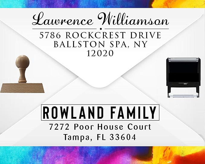 Address Stamp | Custom Address Stamper | Personalized | Self-Inking Return - Image 4