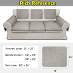 Couch Arm Covers, Waterproof Armrest Cover - Image 6