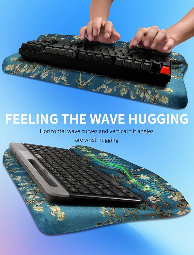 KUOSGM Ergonomic Wave Wrist Rest - Image 4