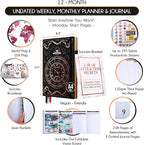 Life Planner - Undated Weekly & Monthly Planner, 12-Month Journey to Increase - Image 2