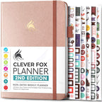 Clever Fox Planner 2nd Edition – Colorful Weekly & Monthly Goal Planner by CleverFox