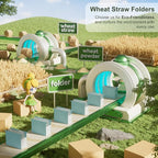 Extra Capacity Hanging File Folders, 4.72" Reinforced Wheat Straw Expanding - Image 6