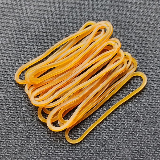 600pcs Elastic Rubber Bands Ties Home Office Students School Stationery - Image 2