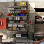 Regal Altair 18" Deep x 60" Wide x 96" Height Wire Shelving Kit | 10-Tier | NSF - Image 5