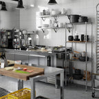 Regal Altair 14" Deep x 24" Wide x 64" Height Wire Shelving Kit | 4-Tier | NSF - Image 2