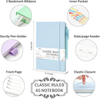 feela 5 Pack Notebooks Journals Bulk, Hardcover Classic Ruled Lined Journals - Image 2
